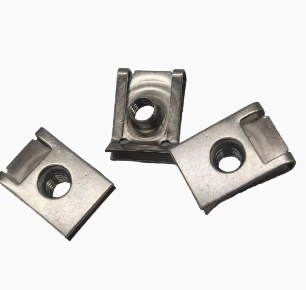 Automotive u bentuk klip kacang kunci musim bunga